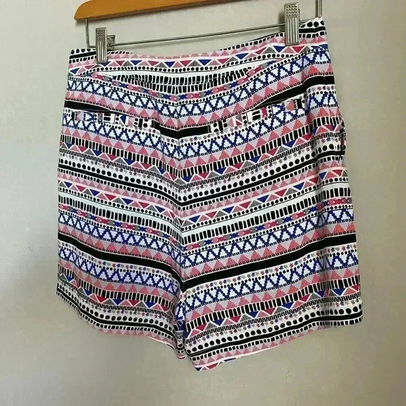 Hinge Aztec Print Shorts Size 4 - Picture 5 of 7
